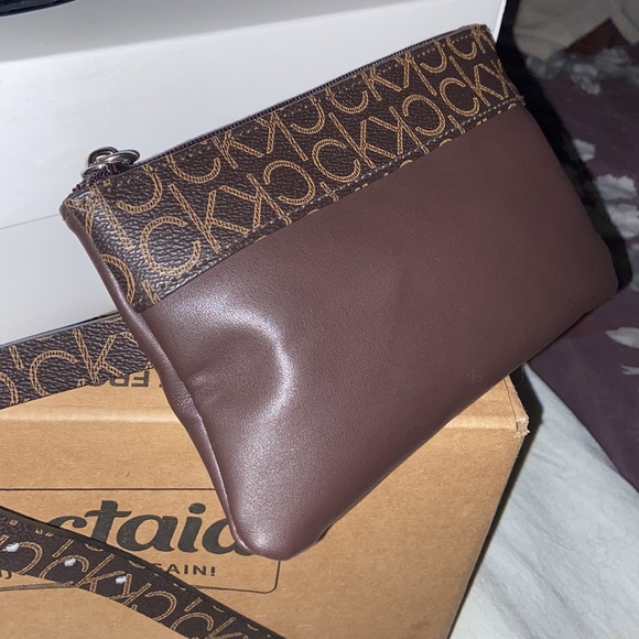 Dopey ck monogram smith / cow size 8 style Espresso - Picture 4 of 8